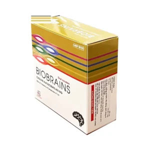 Mặt bên hộp Biobrains