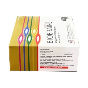 Quy cách Biobrains hộp 3 vỉ x 5 ống