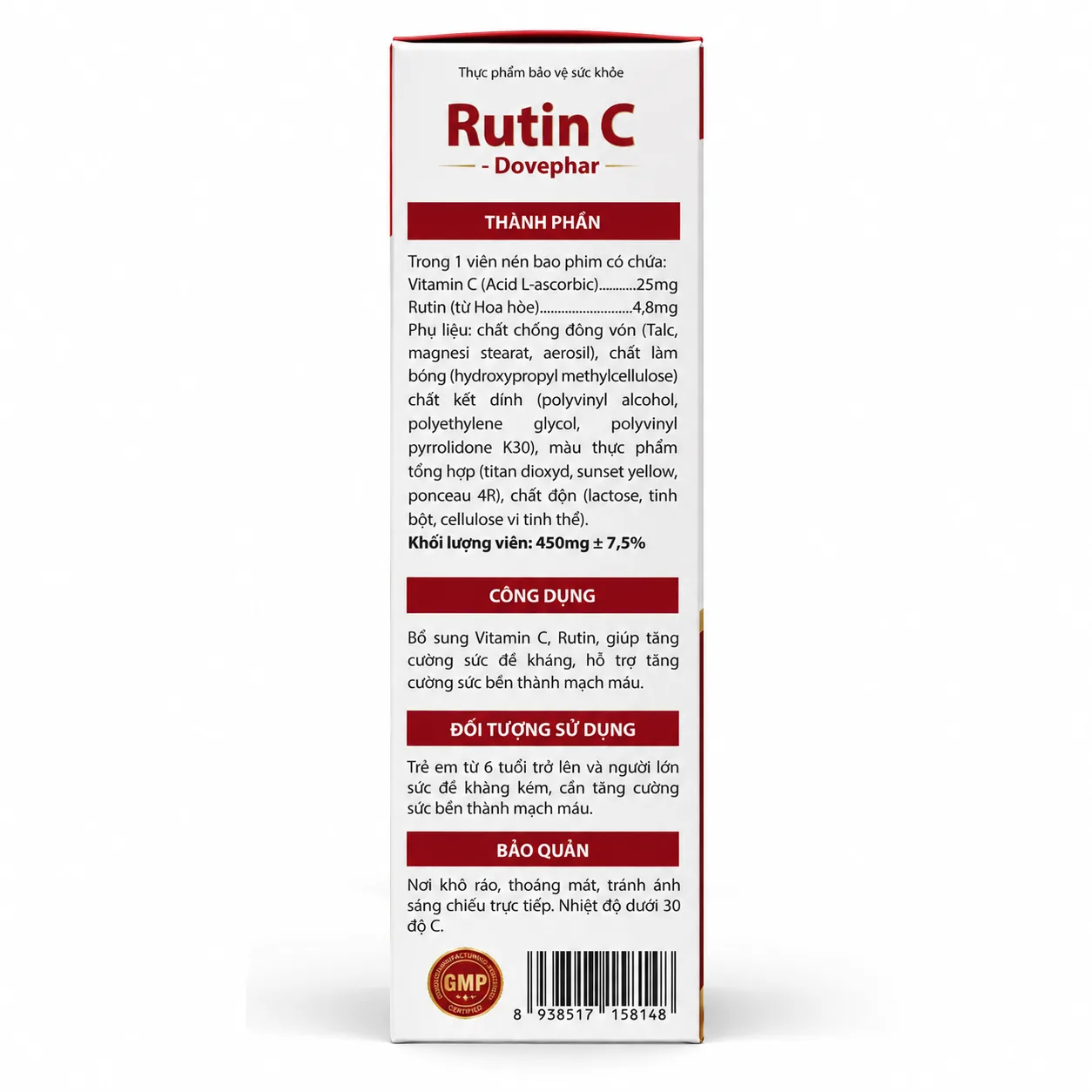 rutin c dovephar 2
