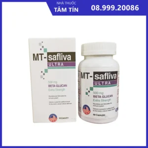 MT-Safliva Ultra Beta Glucan 500mg hộp 60 viên