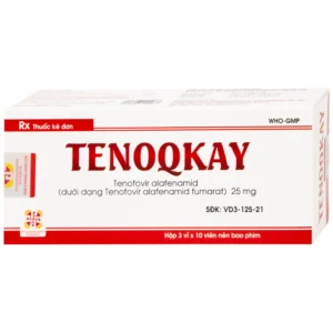 Tenoqkay 25mg Phương Đông hộp 30 viên - ảnh mặt trước