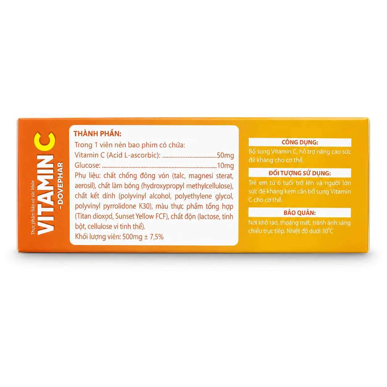 vitamin c dovephar 1