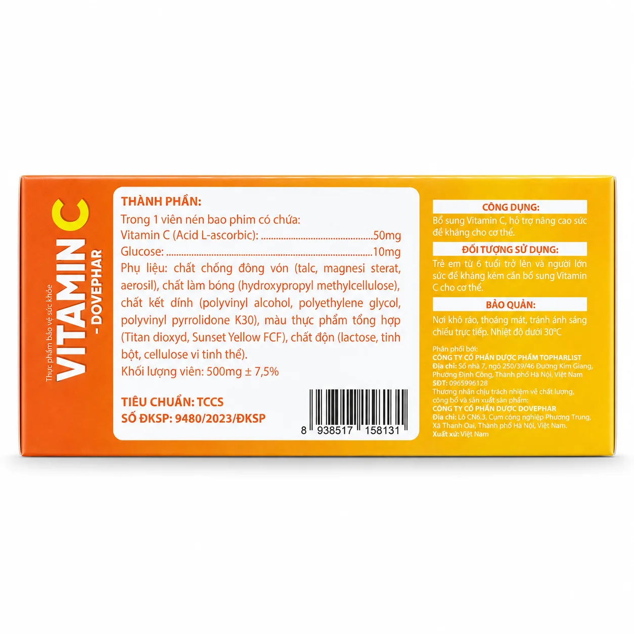 vitamin c dovephar 2