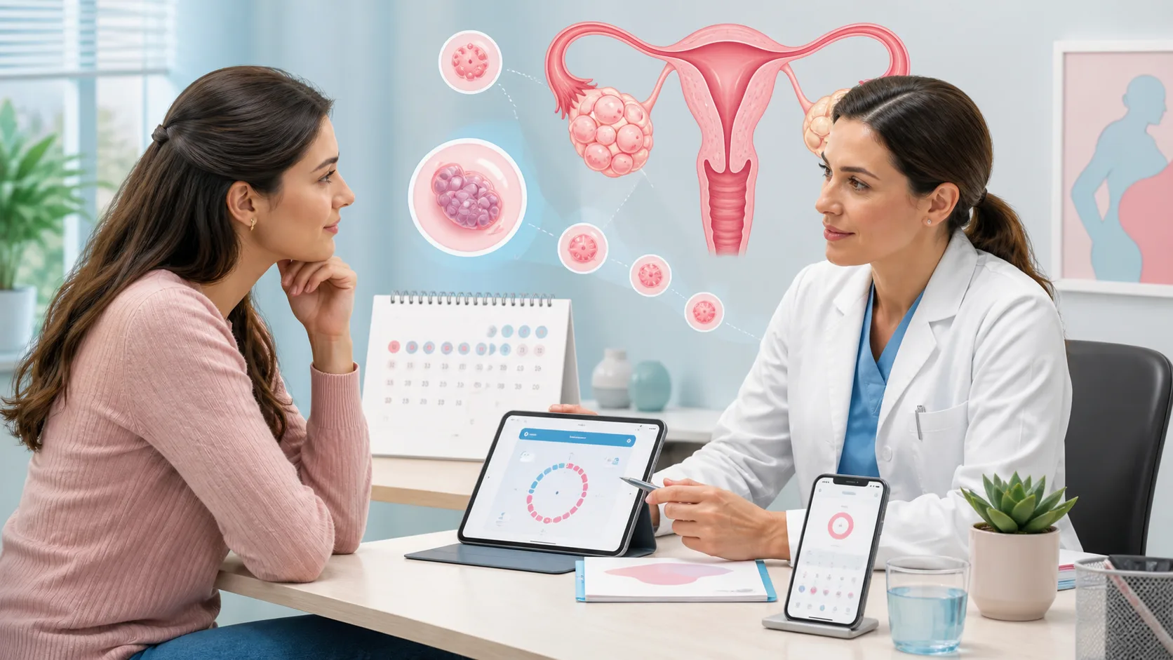 EllePCOS hỗ trợ chu kỳ kinh nguyệt và rụng trứng ở phụ nữ PCOS