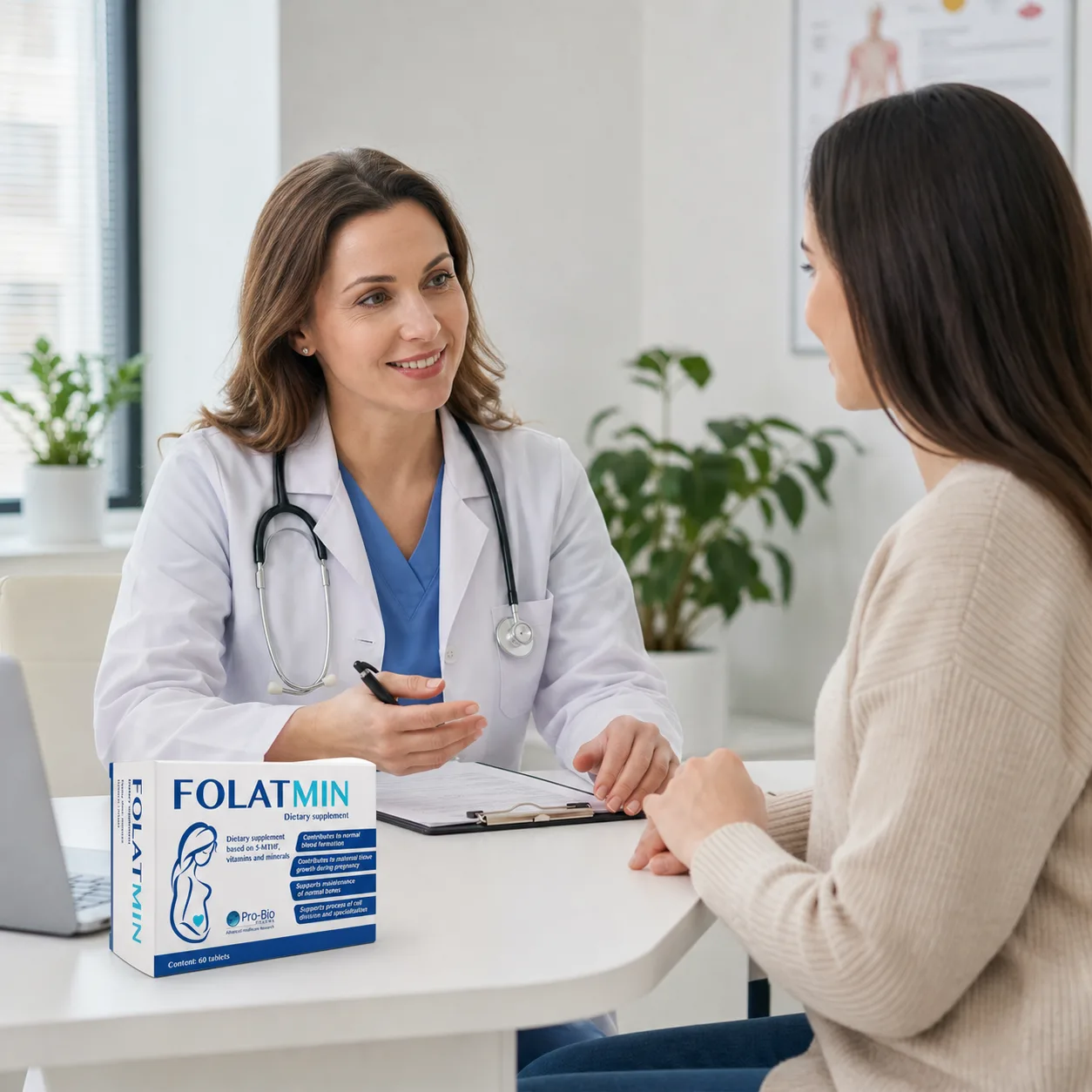 Tư vấn dùng Folatmin cho phụ nữ chuẩn bị mang thai
