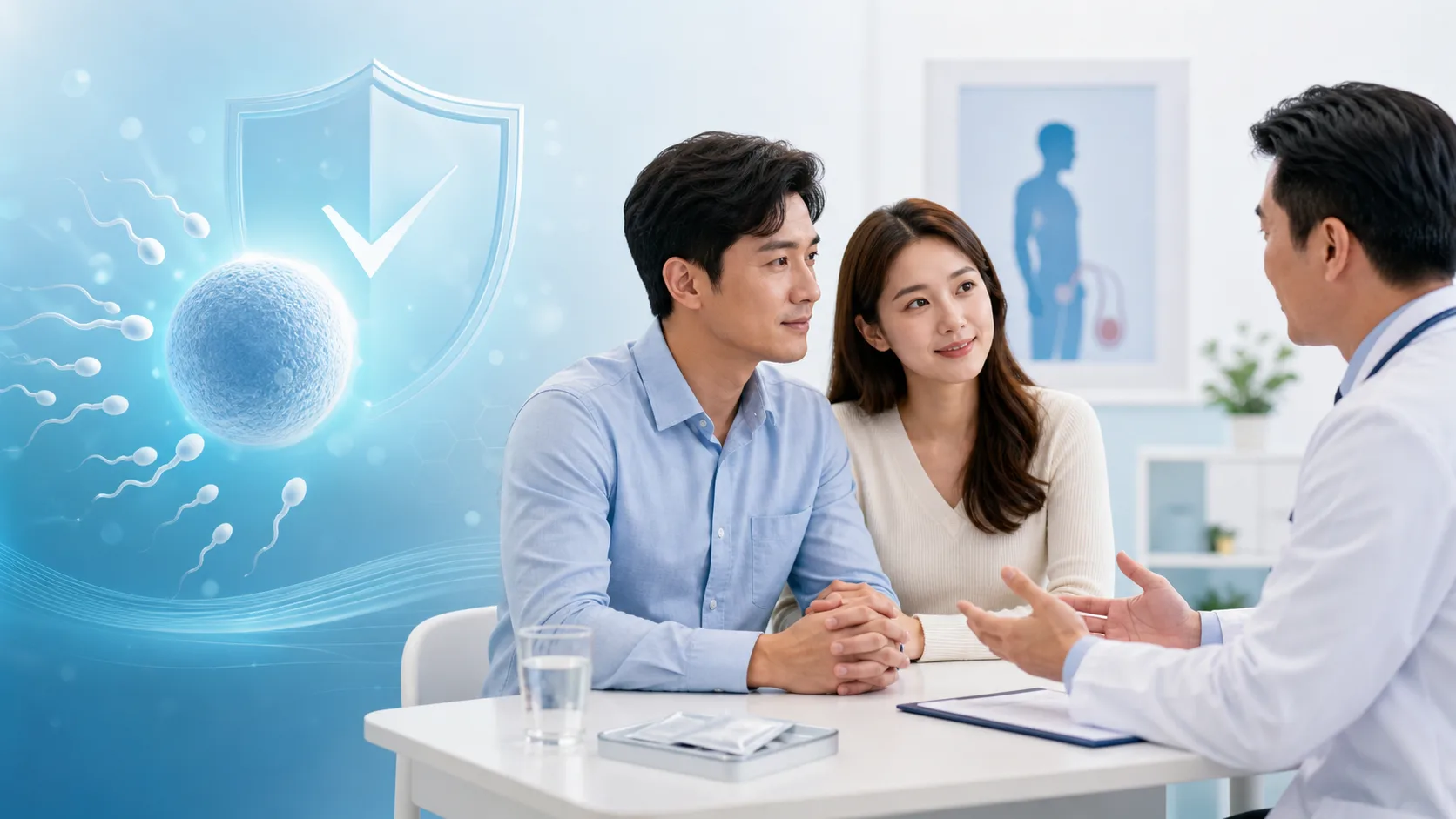 MenFelix tư vấn sức khỏe sinh sản nam và chất lượng tinh trùng