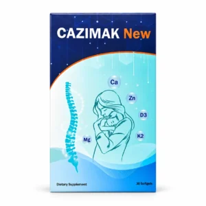 Cazimak New hộp 30 viên nang mềm hỗ trợ xương và răng chắc khỏe